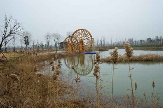 水车风景