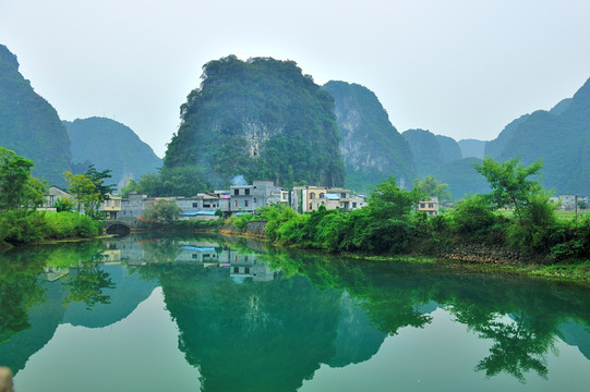 广西都安县地苏乡景观