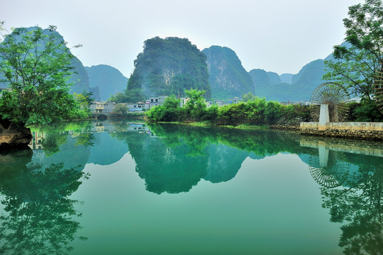 广西都安县地苏乡景观