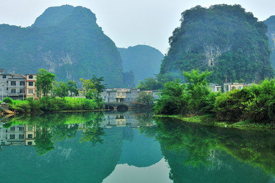 广西都安县地苏乡景观