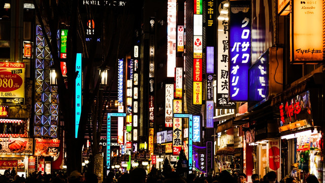 东京都市夜景