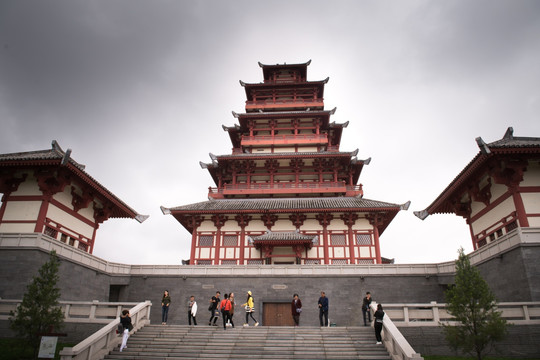 石鼓阁石鼓山风景区