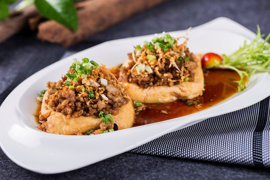肉末南豆腐