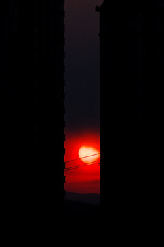 夕阳