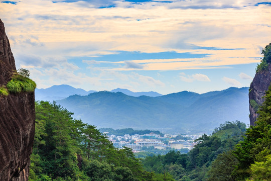 中国福建武夷山虎啸岩