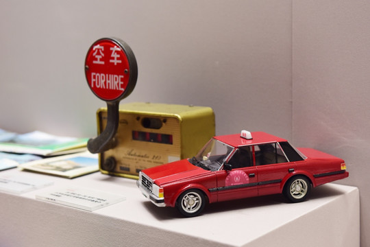 80年代的广州白云出租车