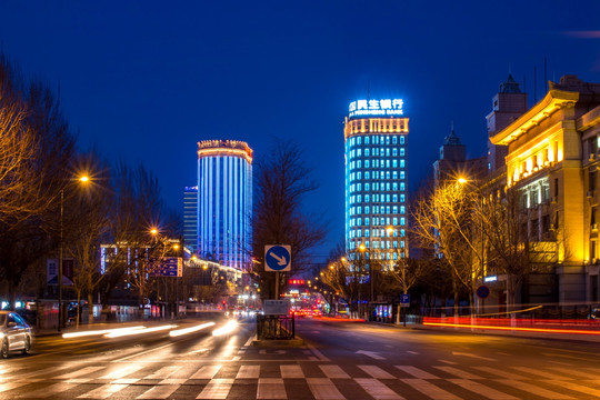 长春夜景