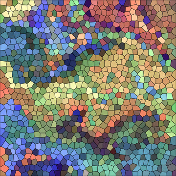 染色玻璃抽象不规则格子背景