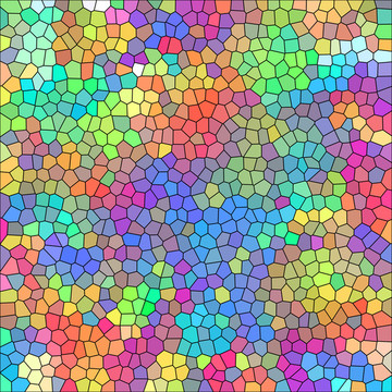 染色玻璃彩色不规则格子背景