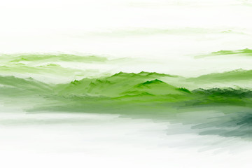 高原春色