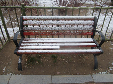 雪天户外座椅