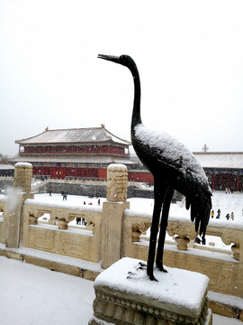 故宫雪景