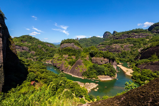 中国福建武夷山天游峰