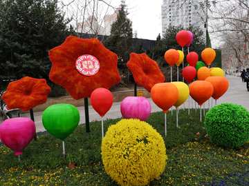 春节街头装饰