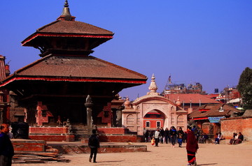 尼泊尔巴德岗杜巴广场