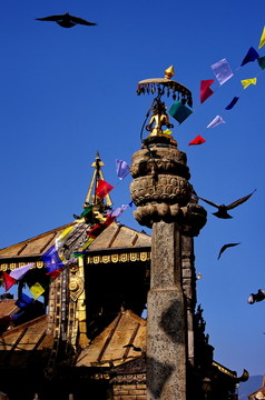 尼泊尔巴德岗雕塑
