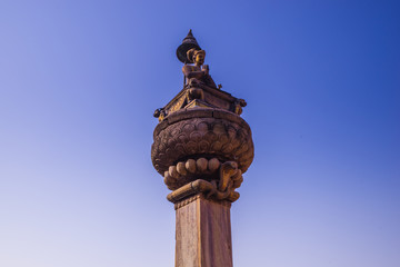 尼泊尔巴德岗雕塑