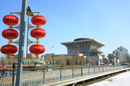 中国国学中心红灯笼