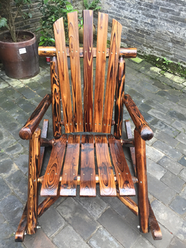 中式木摇椅