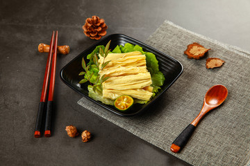火锅配菜腐竹