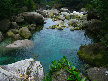 山谷山涧山泉