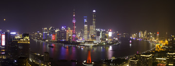 航拍上海夜景31