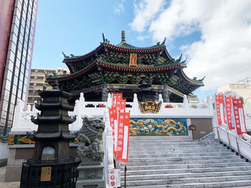 日本横滨中华街妈祖庙