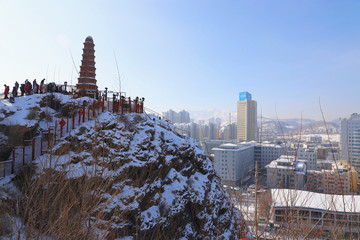 乌鲁木齐冬景