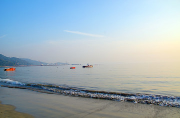 海边黄昏风景