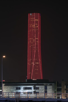珠海中心圣诞夜景