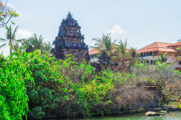 巴厘岛度假村寺庙