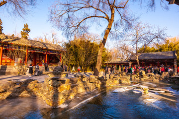 北京恭王府蝠池