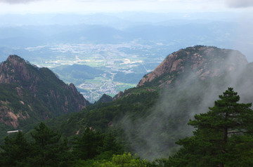 黄山远望