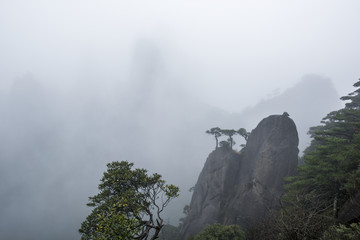 三清山雾景