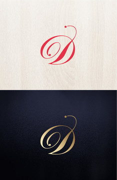 logo标志商标字体设计D蝴蝶