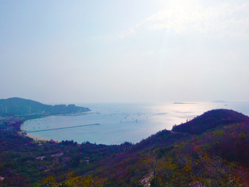 三亚海滨山水风景