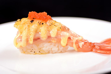 榴莲烧大虾寿司