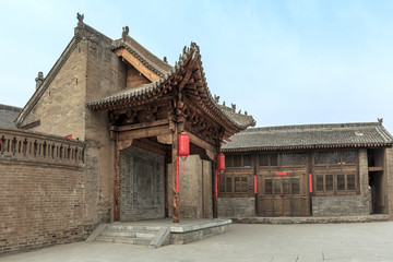 张壁古堡的中式传统建筑