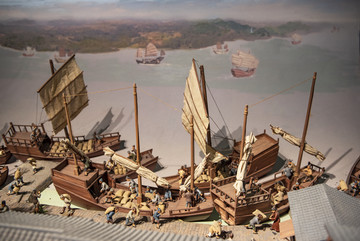 古代港口场景模型