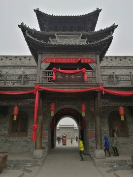 晁家庄内景