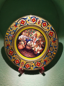 新疆民族风艺术陶瓷画