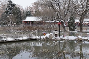 水墨园林景观