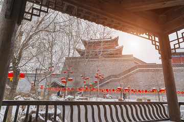 仿古建筑楼台