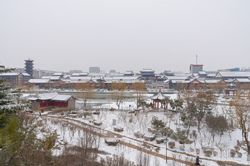青州雪景