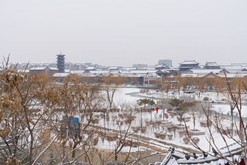 青州雪景