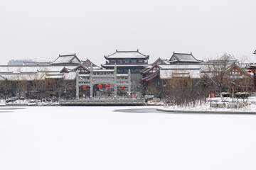 青州雪景