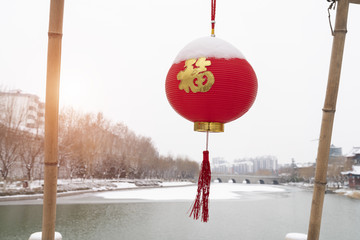 雪灯笼
