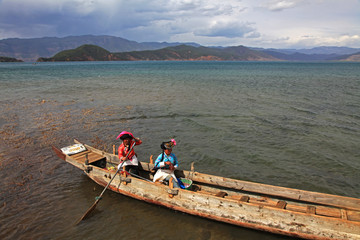 泸沽湖自然风光