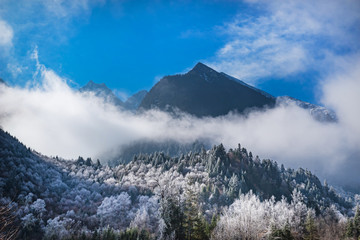 理县毕棚沟景区