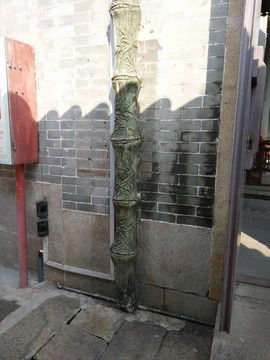 瓷器竹柱